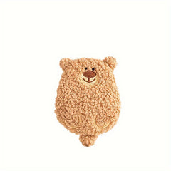 Plush Cartoon Bear Coin Purse, Headphone Case, Lipstick Storage Bag