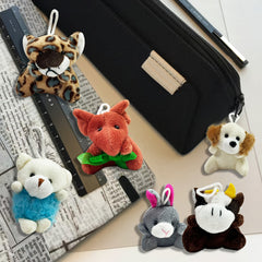 24pcs Mini Animal Plush Toy Assortment for Kids Carnival Prizes School