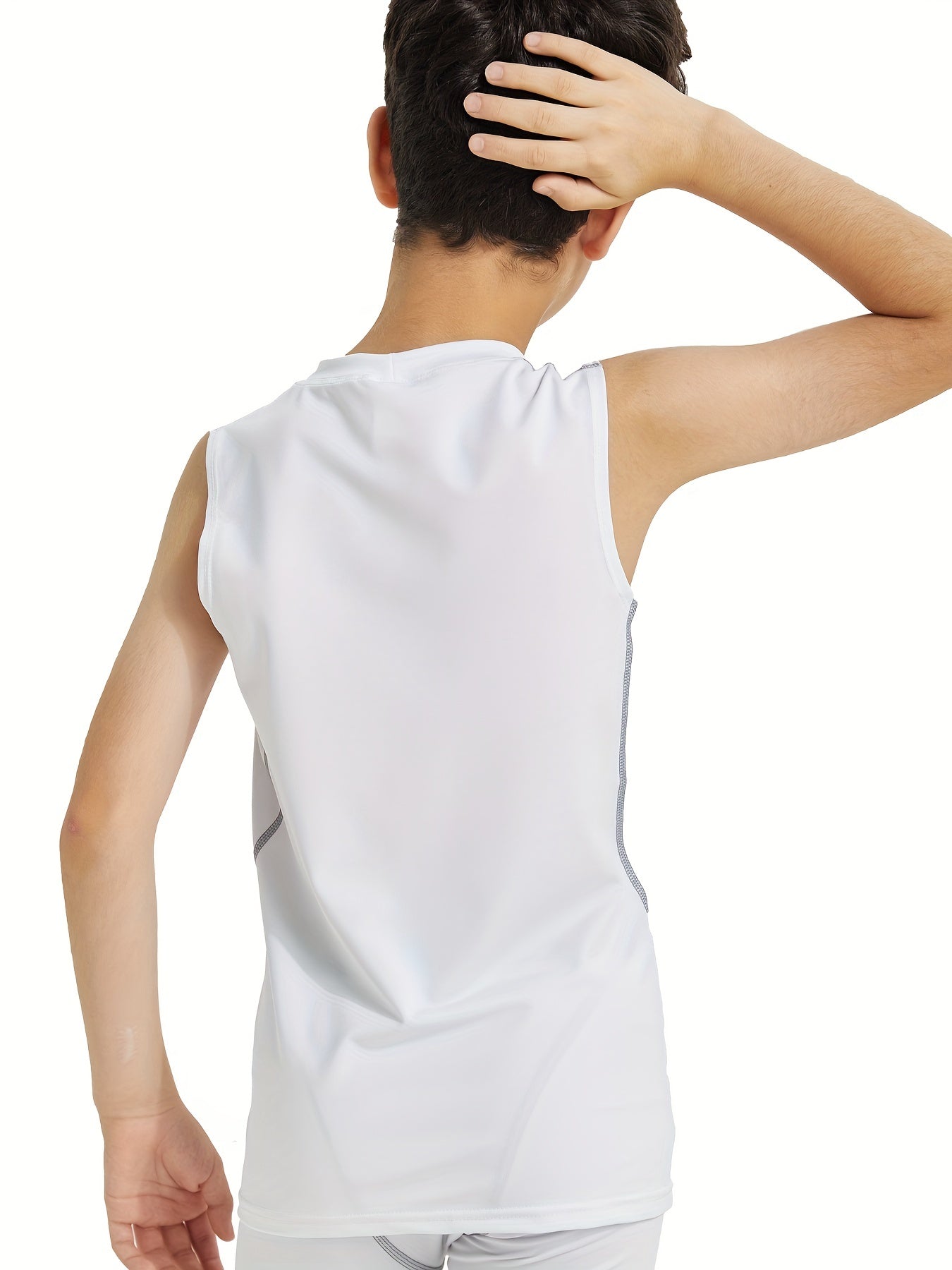 3PCS Kids Sport Vest Boys Quick Dry Fitness Top