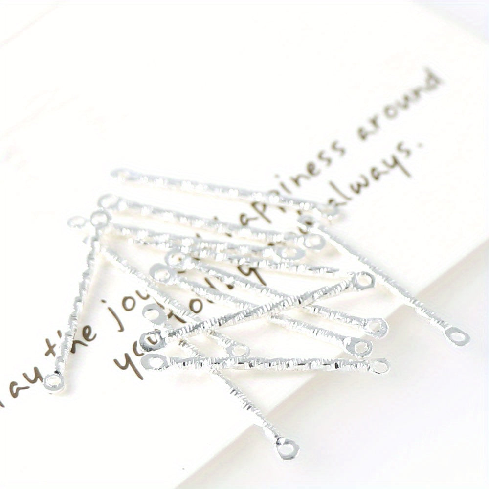 200pcs Embossed Connection Stick for Drop Earring