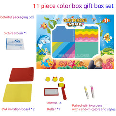 Magic Water Canvas for Kids - Reusable Graffiti Mat