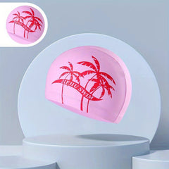 Unisex High Elasticity Swimming Cap for Big Heads