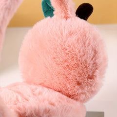 Cartoon Fruit Plush Earmuffs for Women - Warm & Stylish Winter Accessory