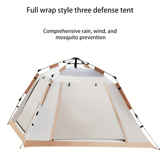 Quick Open 4-sided Camping Tent Ultra Light Sunshade Rainproof