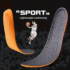 Memory Foam Sport Insoles Men Women Shoe Inserts Pad Soft Breathable Gel Cushion