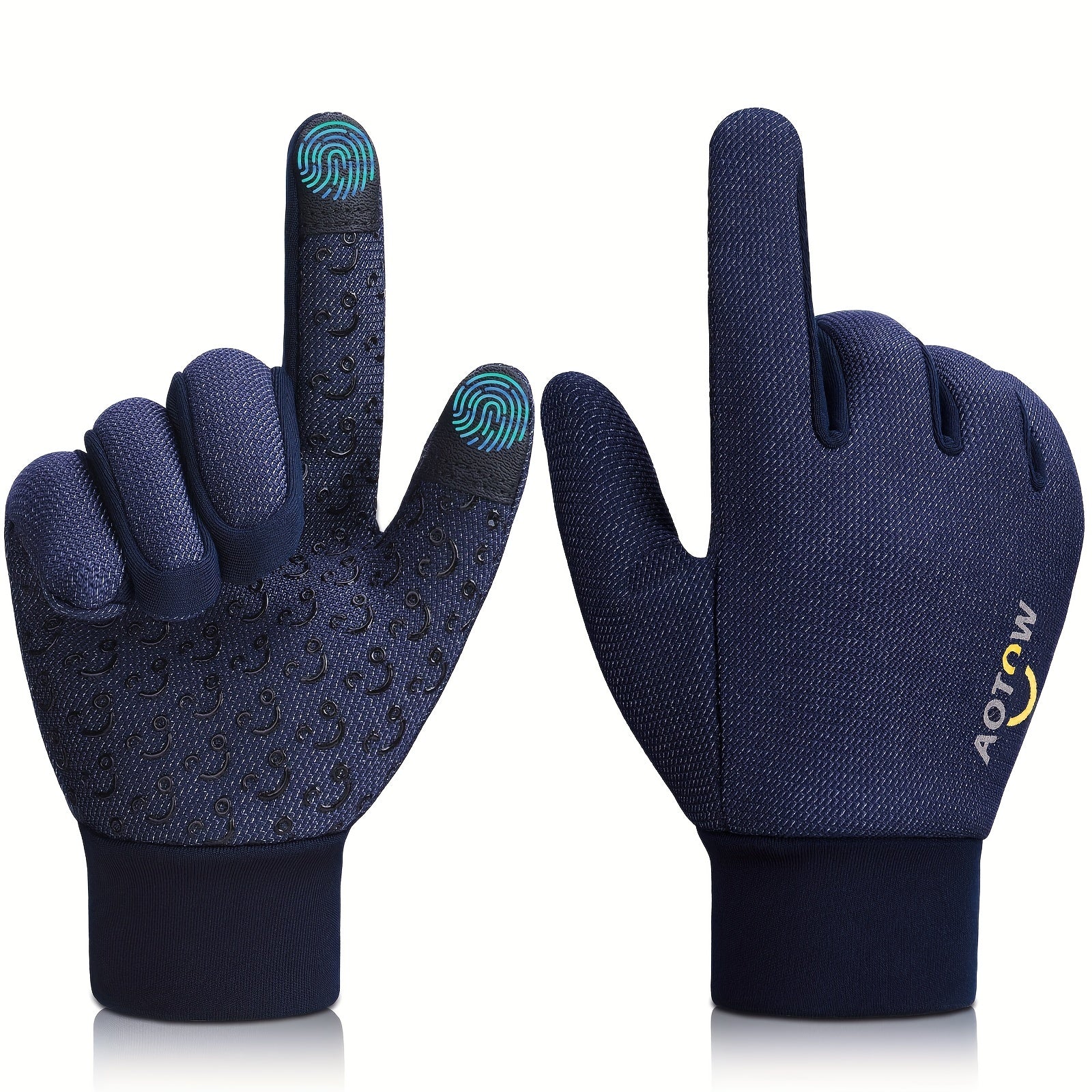 Kids Winter Touch Screen Sport Gloves - Non-slip Warm