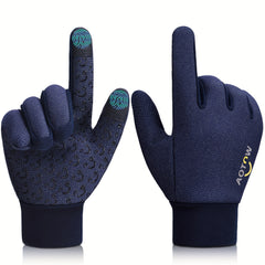 Kids Winter Touch Screen Sport Gloves - Non-slip Warm