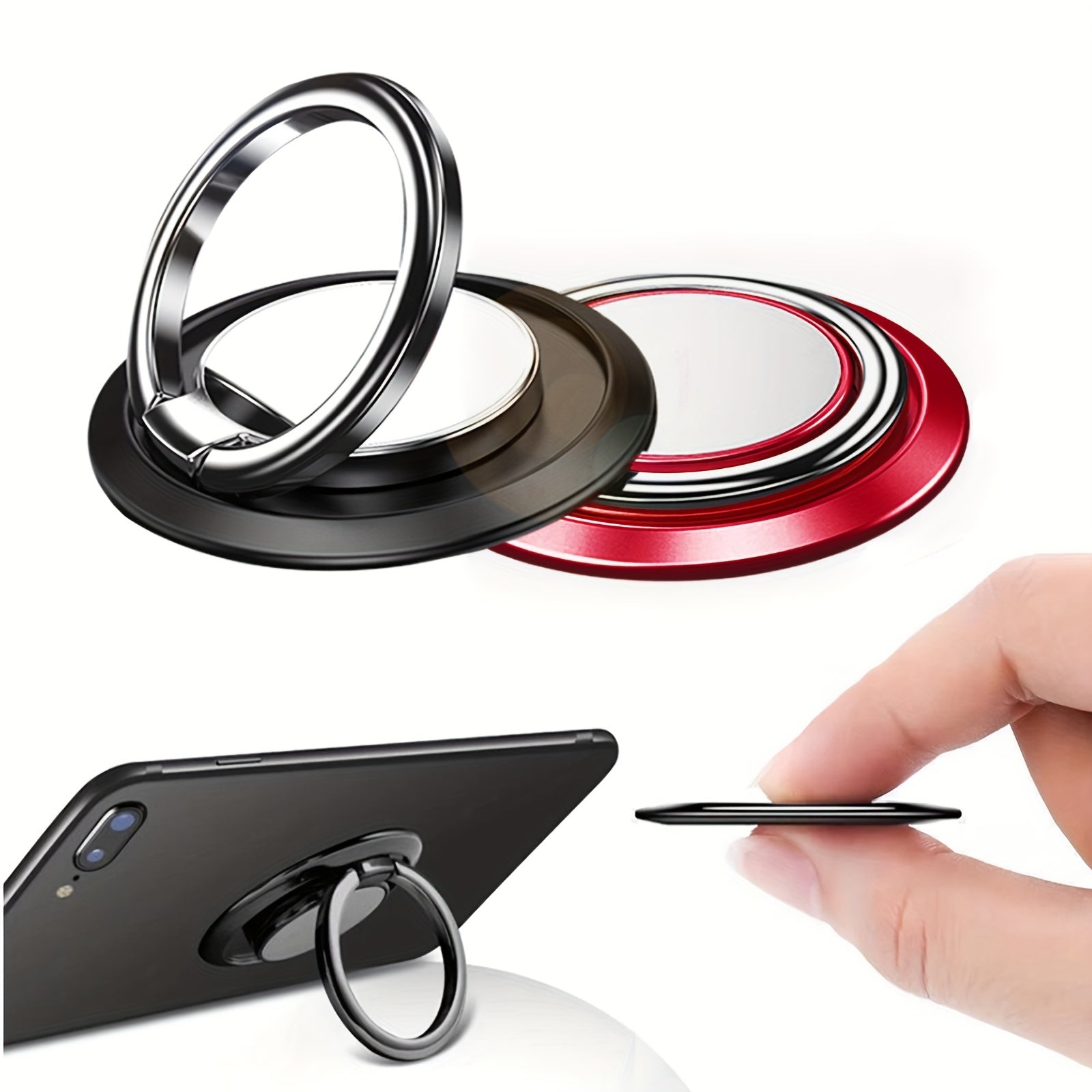 Universal Finger Ring Phone Holder 360&deg; Magnetic Bracket