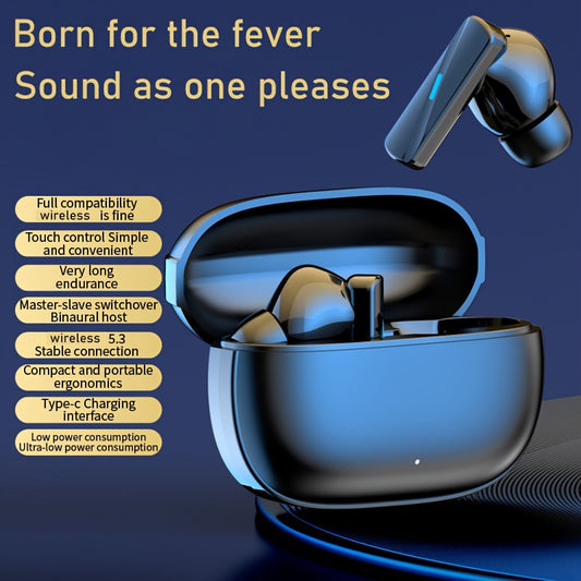 High Power Wireless In-Ear Headphones for Sports