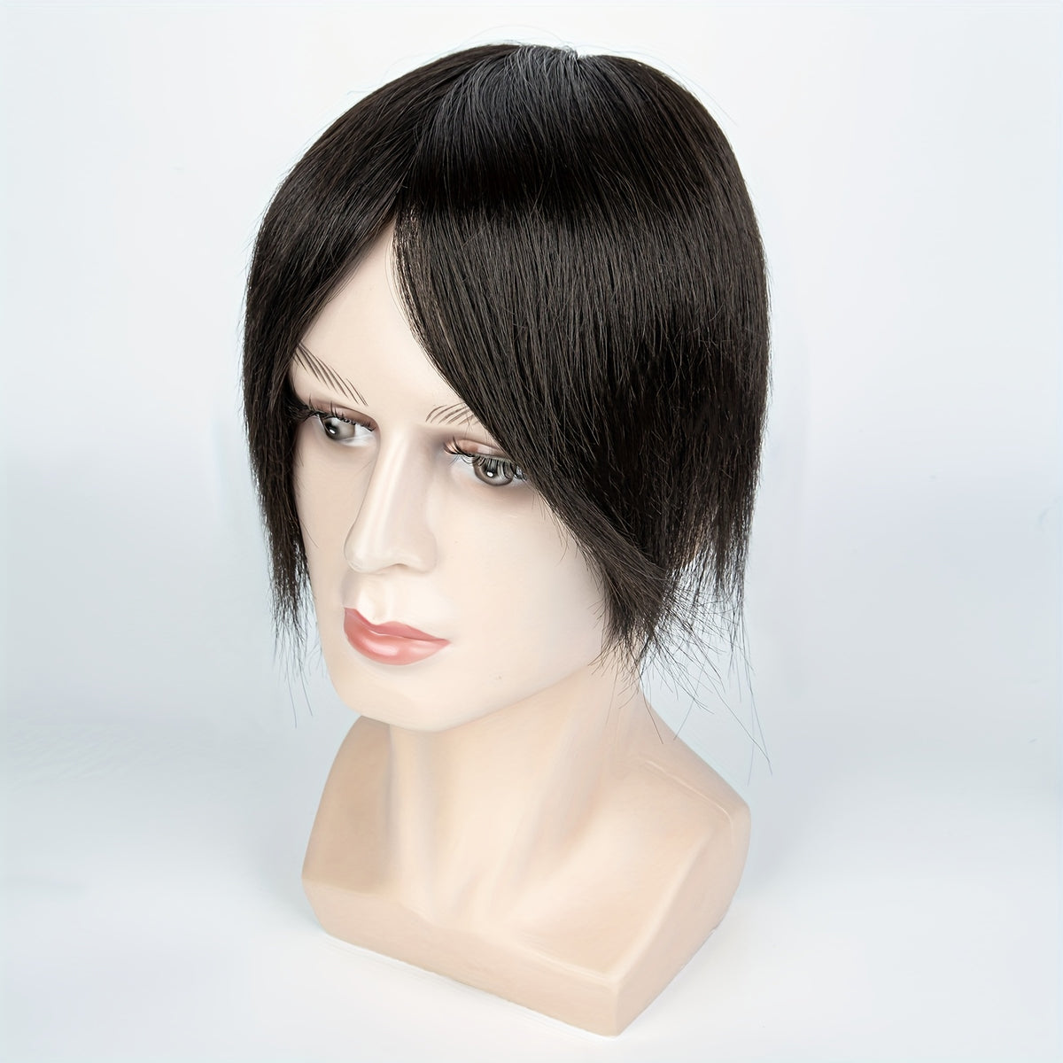 Straight 12 17 Lace Toupee Human Hair Extensions