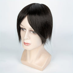 Straight 12 17 Lace Toupee Human Hair Extensions