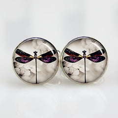 Vintage Dragonfly Cufflinks Groom Cufflinks
