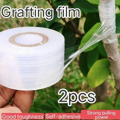 2pcs PE Grafting Tape Film Self-adhesive Garden Tree Plants Seedlings