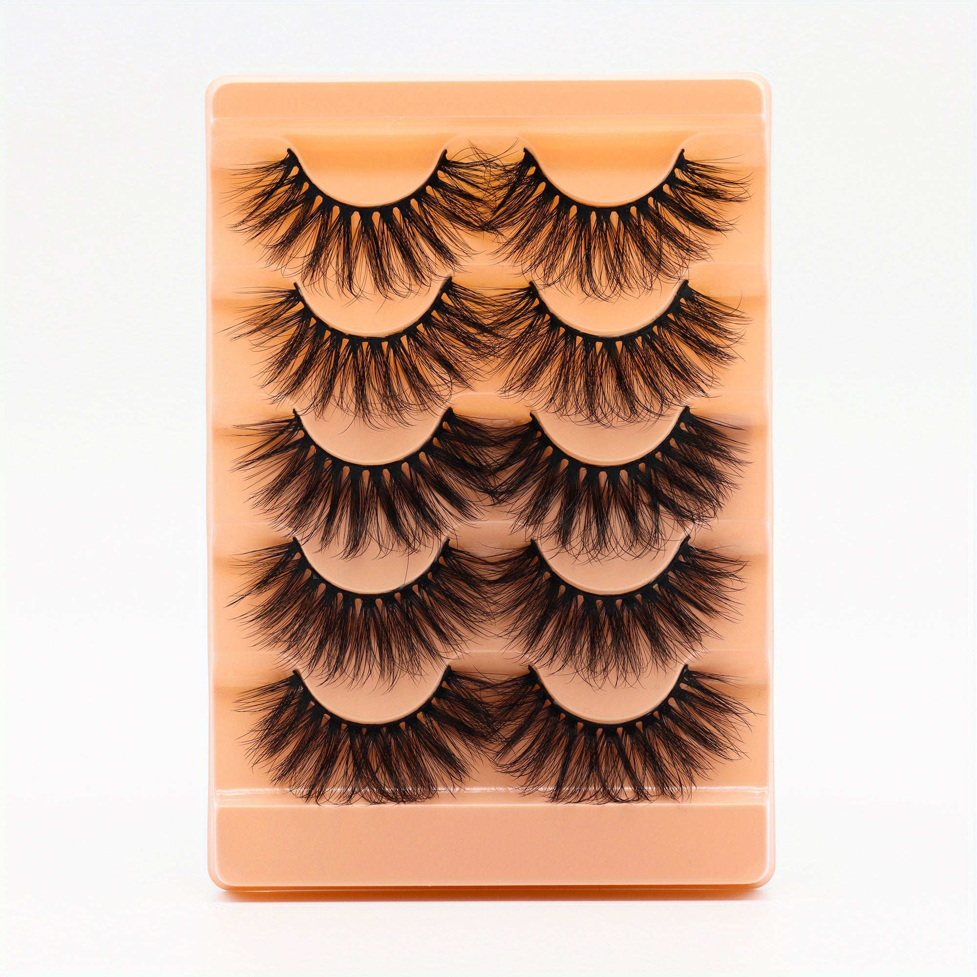 5 Pairs 3D Faux Mink Lashes for Makeup Extensions