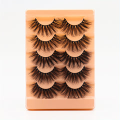5 Pairs 3D Faux Mink Lashes for Makeup Extensions
