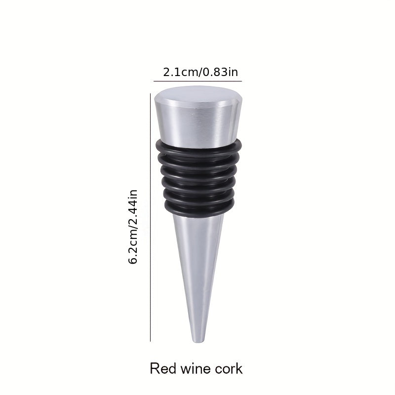 10PCS Epoxy Resin Wine Cork Stopper Silicone Mold Set
