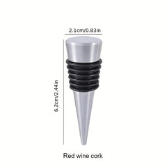 10PCS Epoxy Resin Wine Cork Stopper Silicone Mold Set