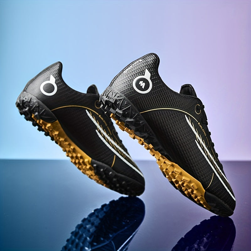 Boys' Anti Skid Turf Football Boots Lace Up Soccer Cleats