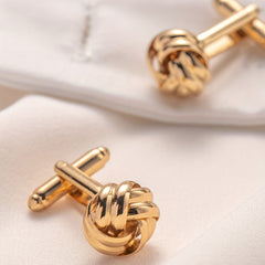 Fried Dough Twists Cufflinks Sleeve Nails Hollow Out Fashionable Men's Cufflinks