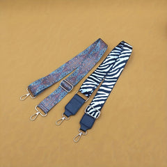 Geometric Print Shoulder Bag & Handbag Nylon Replacement Strap