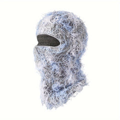 Windproof Knitted Balaclava Hat Full Face Mask for Winter Outdoor Sports
