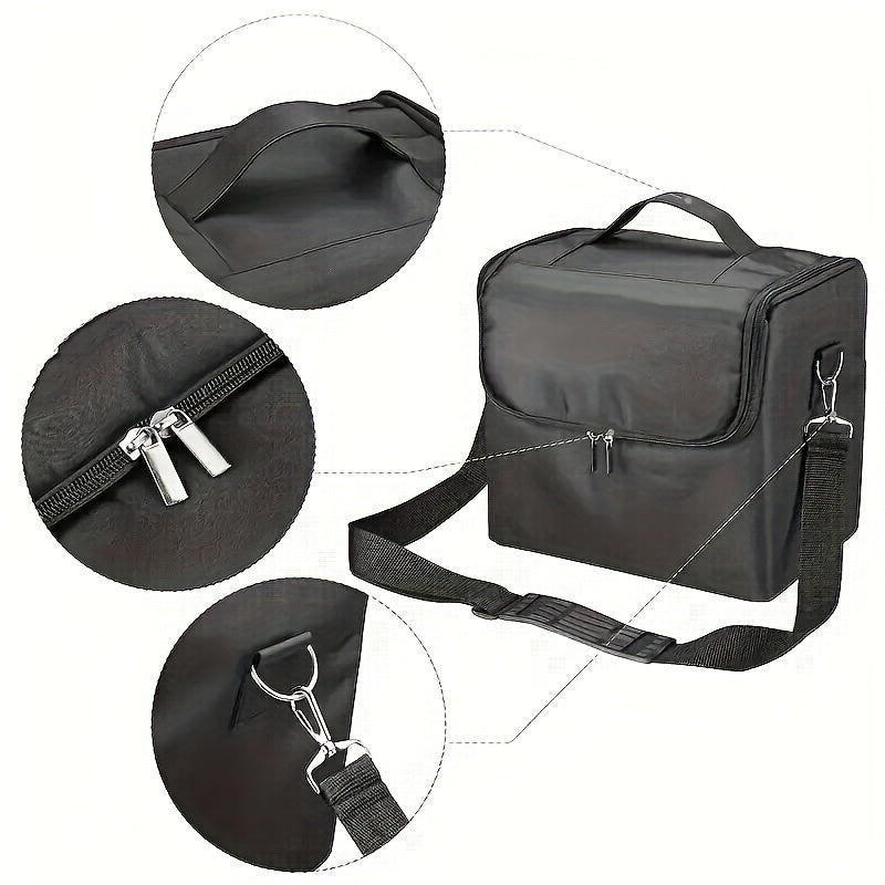 Large Makeup Organizer Case Professional Nail Train Bag