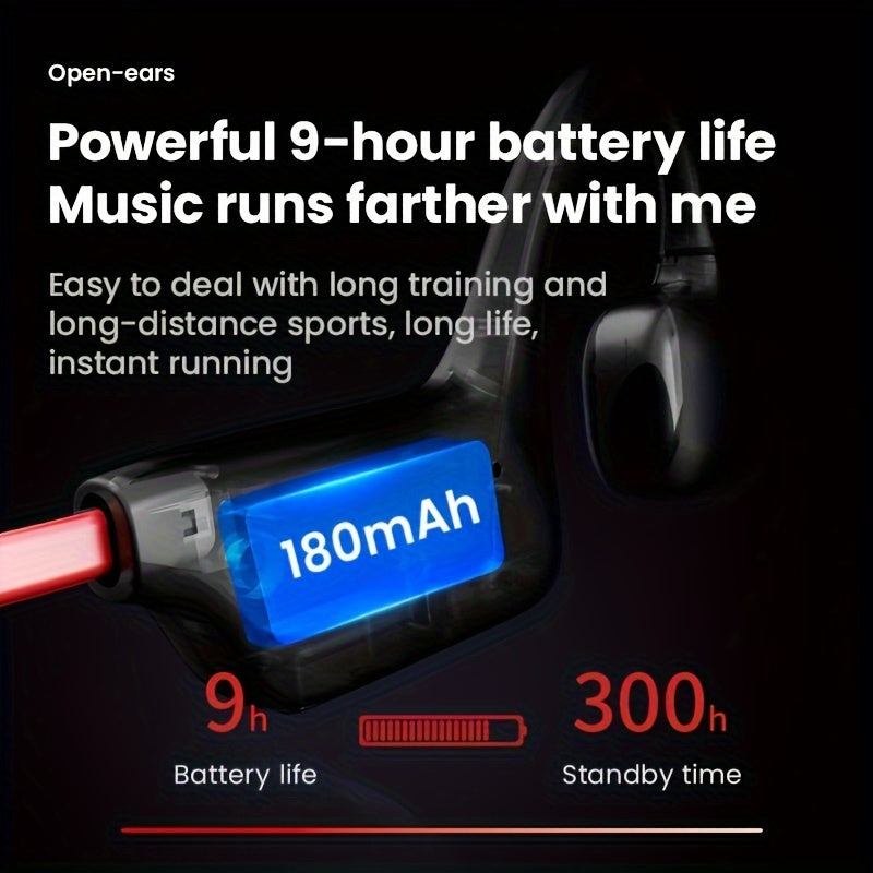 Waterproof Bone Conduction Headphones Hi Fi Sound