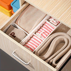 Removable Drawer Divided Storage Box for Kitchen Tableware and Jewelry