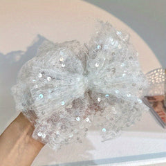 Y2K Sequin Bowknot Sash Belt Lace Up Waist Belt Boho Decor Beach Belt Women