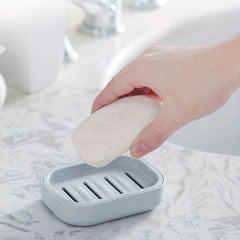 Self Draining Soap Dish for Bathroom & Kitchen