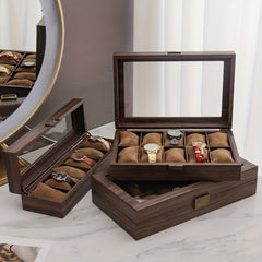 High-End Wooden Watch Collection Box