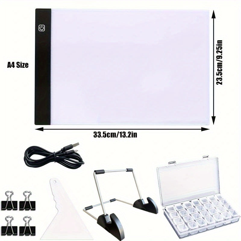 A4 LED Light Pad Copy Board USB Powered