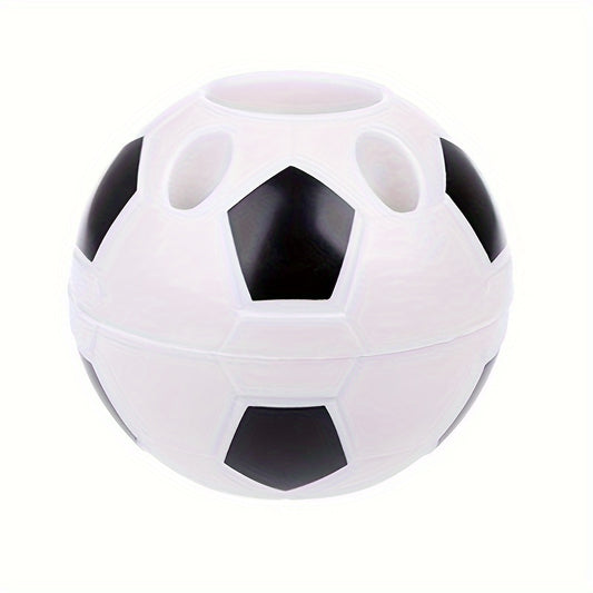 Soccer Shape Pen Pencil Holder Desktop Rack Home Decoration
