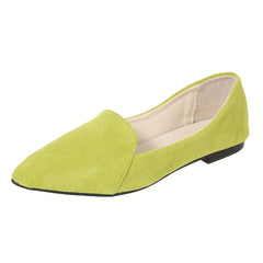 Women's Pointed Toe Ballet Flats Soft Sole Shoes