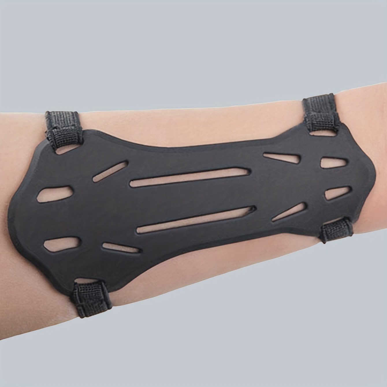 Archery Arm Guard Bracer Forearm Protector 2 Strap Buckles