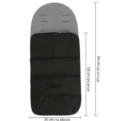 Universal Thickened Stroller Footmuff Windproof Warm Cushion Attachment