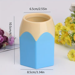 Stylish Pencil Holder Desktop Storage Container for Office and Classroom