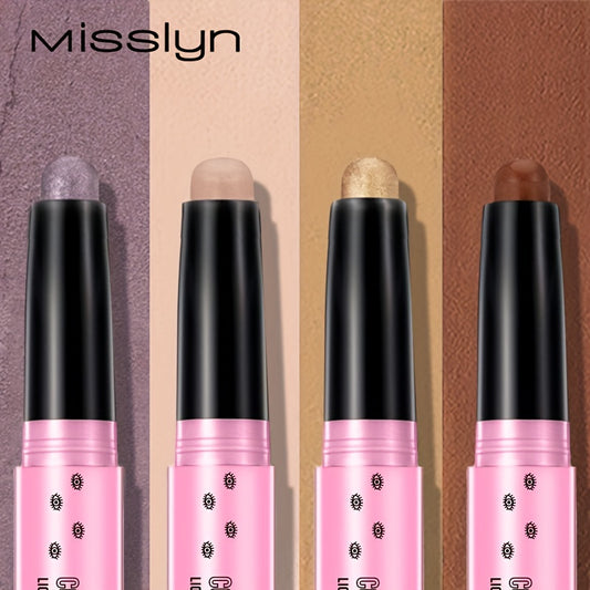 12 Charming Eyeshadow Stick Matte & Shimmer Finish Long Lasting