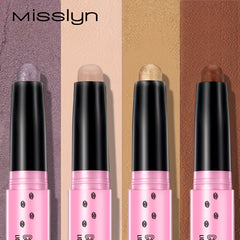 12 Charming Eyeshadow Stick Matte & Shimmer Finish Long Lasting