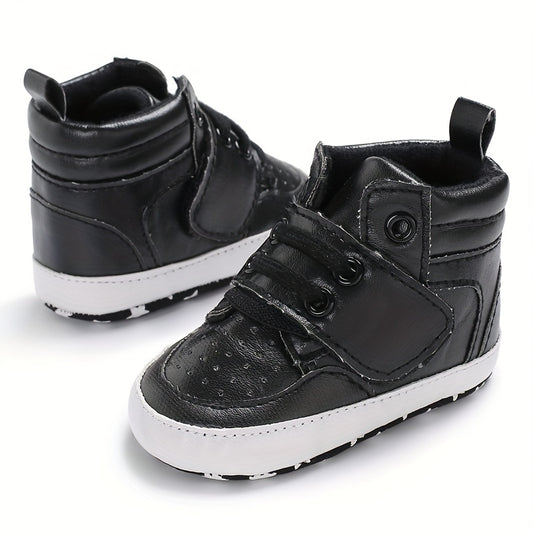 Baby Boys' Lightweight Non Slip Sneakers for Indoor Outdoor Walking