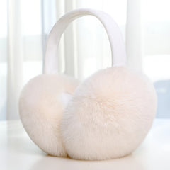 Women's Winter Faux Fur Foldable Earmuffs