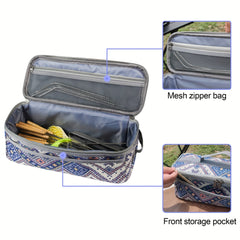 Durable Tableware Bag for Camping and Picnic