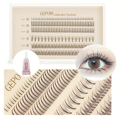 Individual Lashes Natural Look DIY Extension Kit