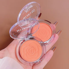 Embossed Petal Blush Rose Mousse Matte Soft Rouge