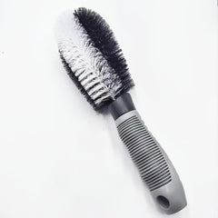 Car Wheel Brush Cleaning Brush Car Tire Brush With Steel Ring