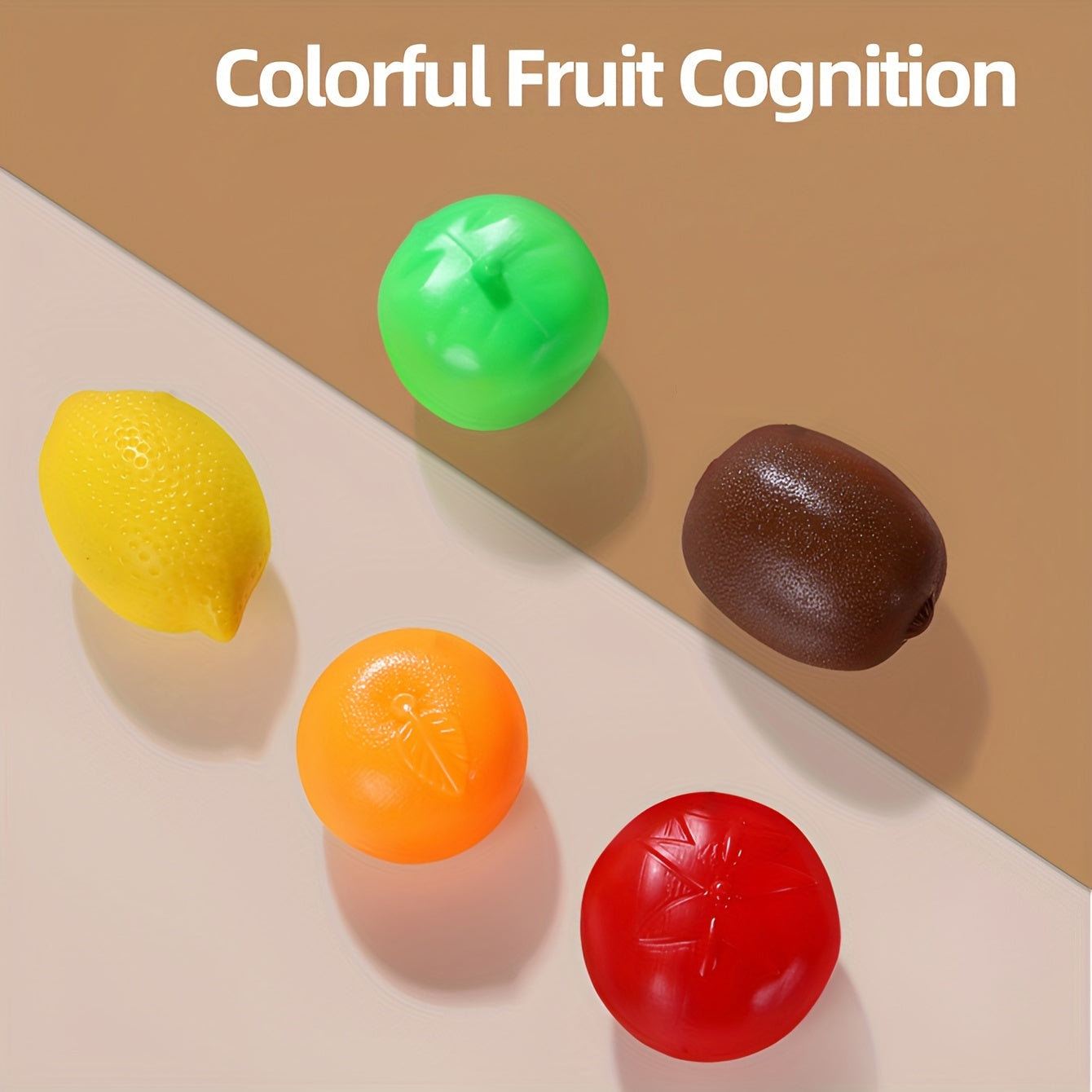 Interactive Fruit Shape Puzzle Toy for Early Learning