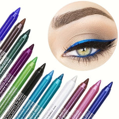 Gothic Eyeliner Stick Glitter Metallic Waterproof Long Lasting