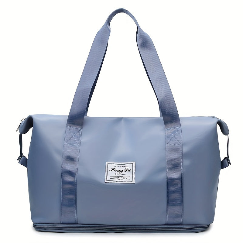 Travel Fitness Bag Two-layer Telescopic Large Capacity