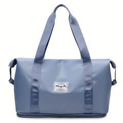Travel Fitness Bag Two-layer Telescopic Large Capacity