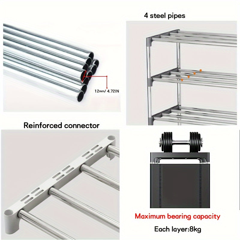 Cube Plastic Book Shelf Stackable Clothes Storage Durable Rack Organizer